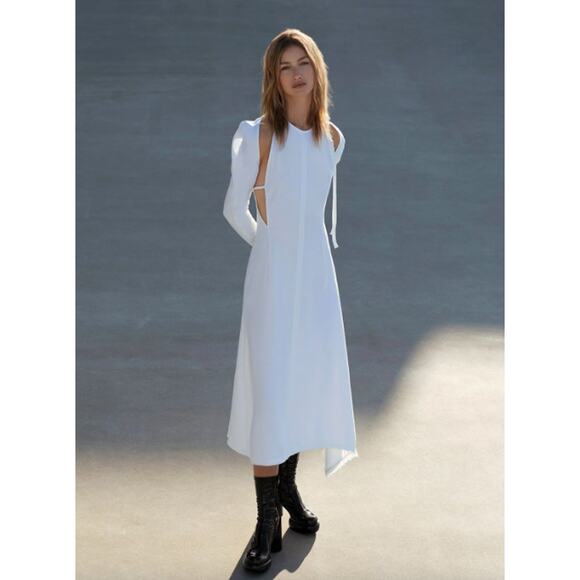 Charles & Keith Black Patent Platform Ankle Boots - Picture 2 of 8